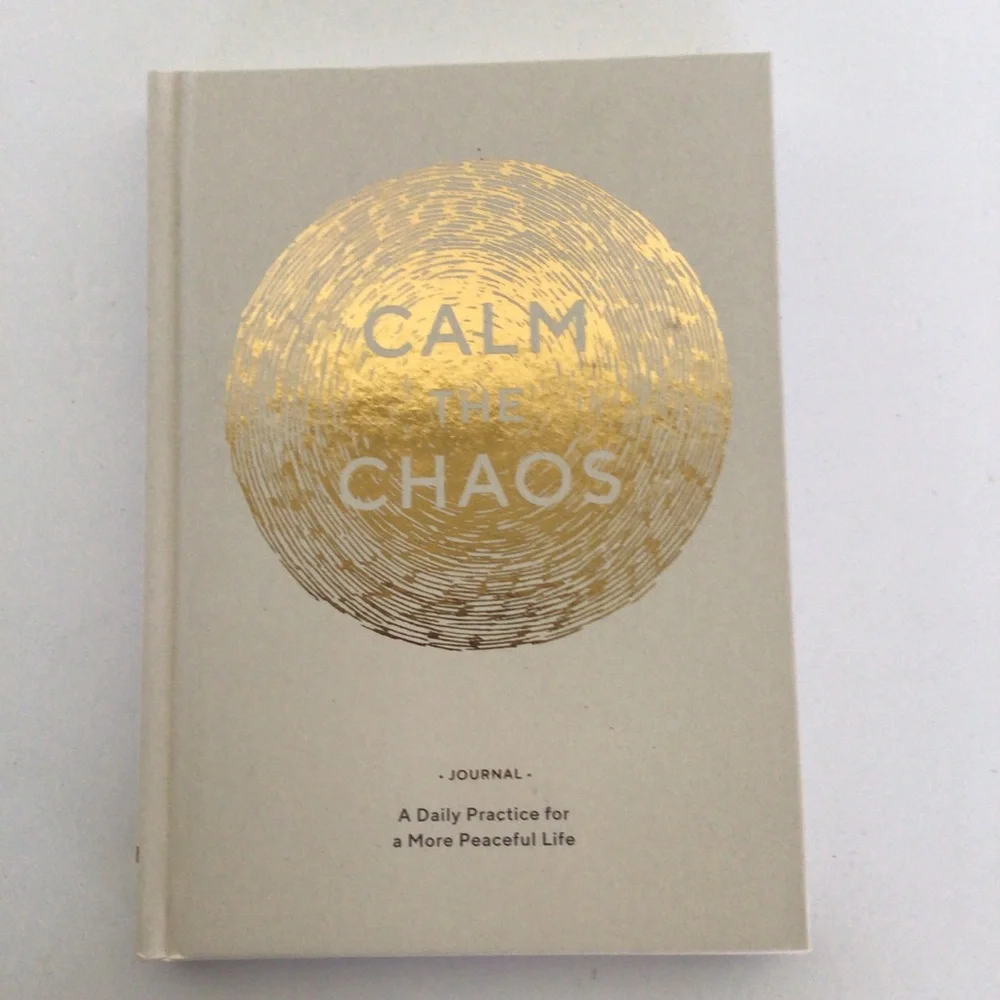CHRONICLE BOOKS CALM THE CHAOS DAILY JOURNAL NWT